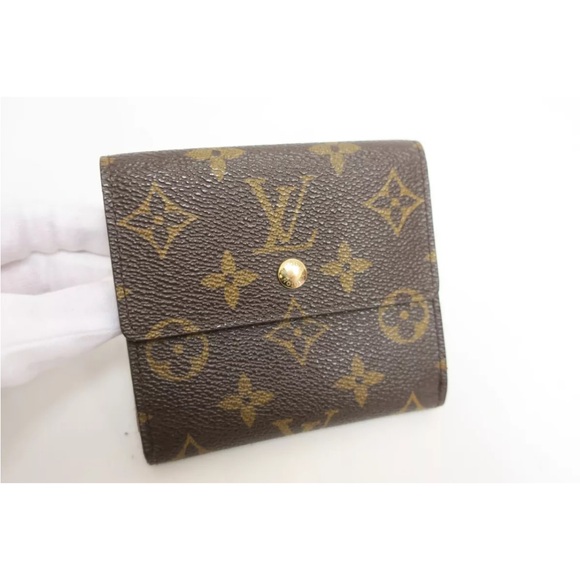 Authentic LOUIS VUITTON Monogram Portefeiulle Elise Leather Wallet #26663 - Picture 2 of 16